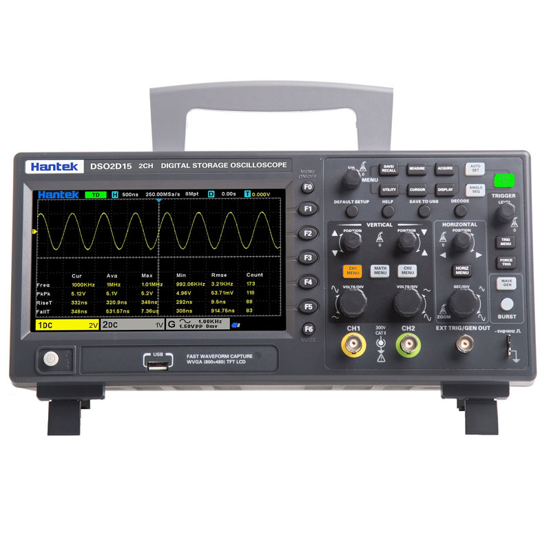 Nuovo in stock Hantek DSO2C10  - Digital Storage Oscilloscope 100Mhz recensione e prezzo