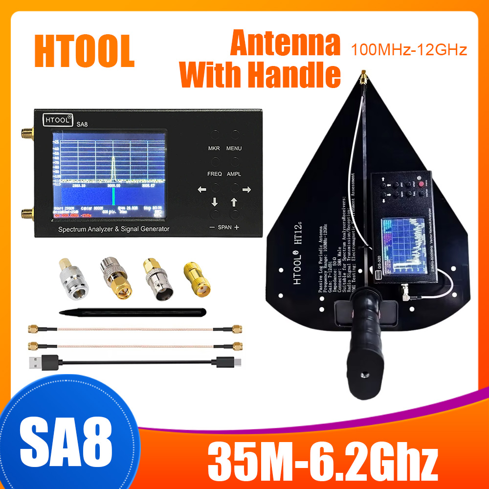 Analizzatore di spettro HTOOL  - Signal Generator Spectrum Analyzer recensione e prezzo