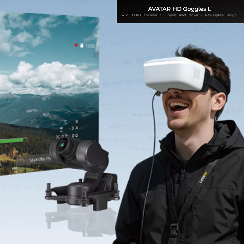 Occhiali FPV Caddx Walksnail A - Fpv Goggles Walksnail Avatar Hd recensione e prezzo